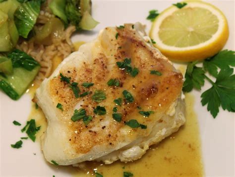 Chilean Sea Bass With A Pineapple Dijon Pan Sauce Recipe Easy Fish