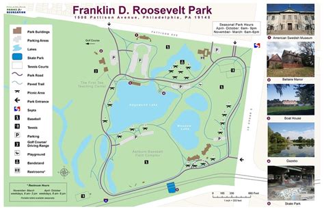 Fdr State Park Map