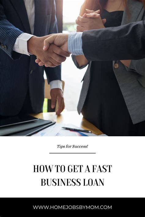 How To Get A Fast Business Loan Tips For Success In 2023 Business