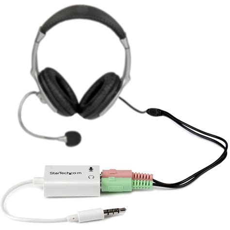 StarTech Headset Adapter For Headsets With Separate Headphone