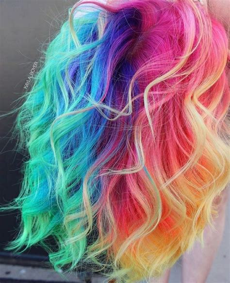 1001 Ideen Für Bunte Haare Bunte Haarfarben Sind Immer Aktuell