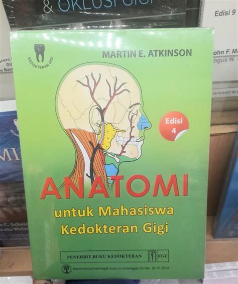 Jual Buku Original Anatomi Untuk Mahasiswa Kedokteran Gigi Edisi 4