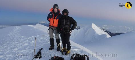 Climbing Illimani Serge Lochi Bolivian Mountain Guides