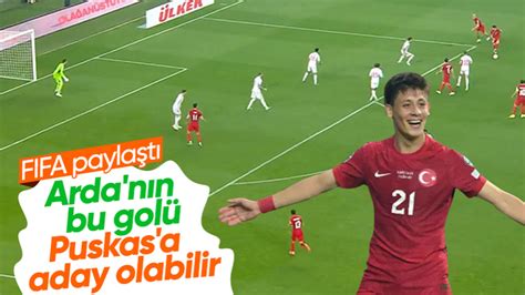 Arda Güler in attığı gol Puskas ödülüne aday olabilir