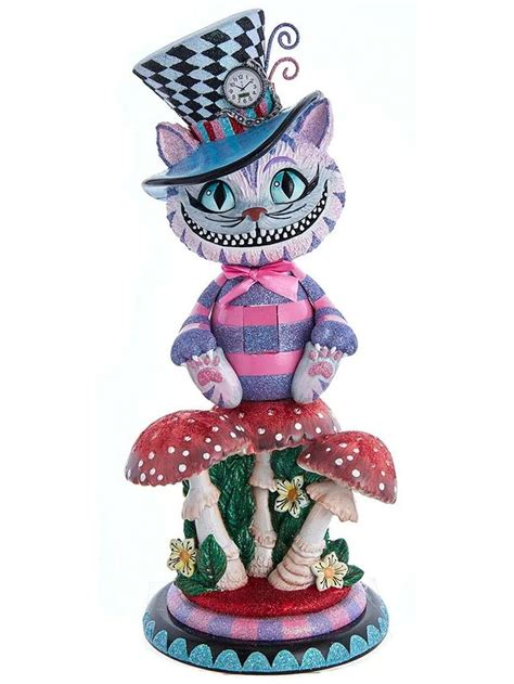 Disneys Alice In Wonderland Cheshire Cat Nutcracker In 2022 Alice In