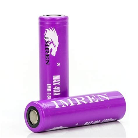 Imren Mah Battery Purple E Liquid Flavor And Vaping