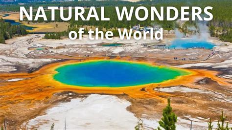 15 Most Amazing Natural Wonders Of The World YouTube