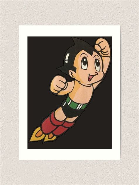 "Vintage Astroboy Anime Robot Show Astro Boy Space Art Childhood ...