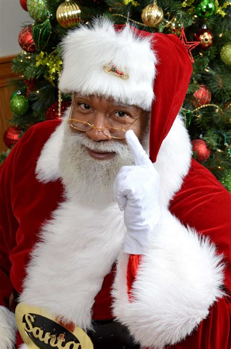 African American Santa Claus Ornaments