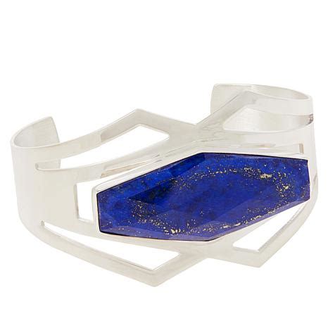 Jay King Gallery Collection Sterling Silver Lapis Cuff Bracelet