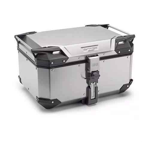 Top Case Givi Trekker Outback Evo 58L Aluminium Top Case Dosseret