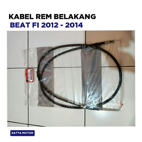 Jual Kabel Rem Belakang Beat Fi Tali Kawat Cable