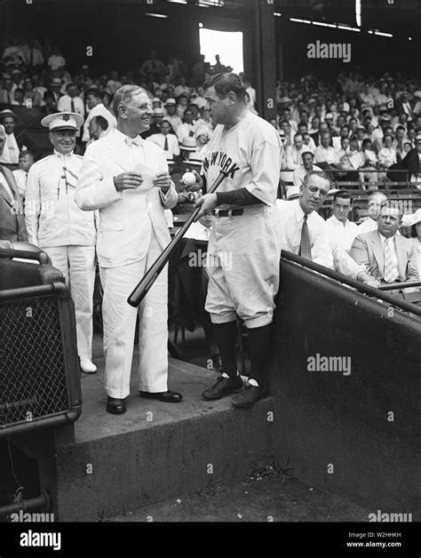 New York Yankees Baseball Player Babe Ruth Ca 1934 Stock Photo Alamy