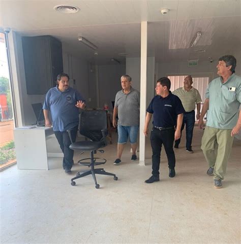 Alarcón y Ferreyra recorrieron la obra del nuevo Hospital Modular de