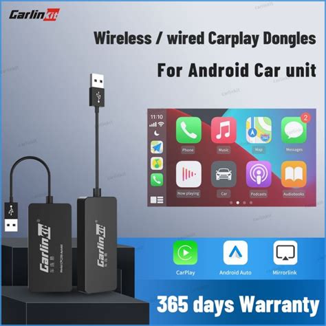 Carlinkit Wireless CarPlay Dongle Android Auto For Android System