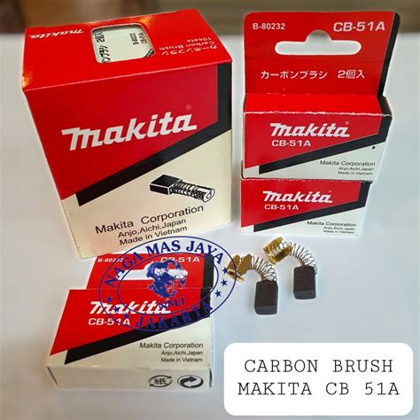 Jual CARBON BRUSH MAKITA CB 51 A SPUL SEPUL BOSTEL ARANG MAKITA