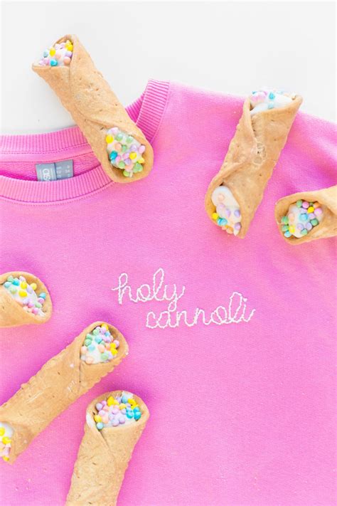 DIY Embroidered Sweatshirt (+ My Fave Easy Embroidery Hack!!) - Studio DIY