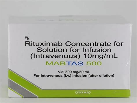 Rituximab Intas Pharmaceuticals Ltd Mabtas Mg Ml Injection Single