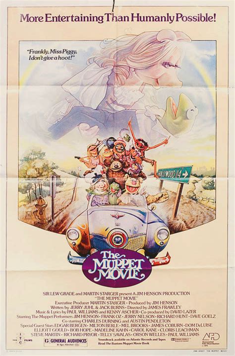 The Muppet Movie Original 1979 U.S. One Sheet Movie Poster - Posteritati Movie Poster Gallery