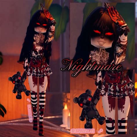 DTI Nightmare Inspo In 2024 Aesthetic Roblox Royale High Outfits