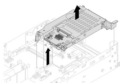 Remove The 7mm Drive Cage ThinkSystem SR655 V3 Lenovo Docs