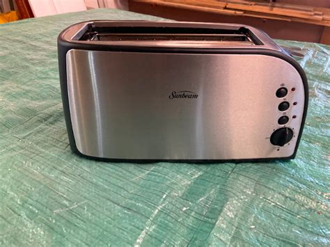 Sunbeam stainless steel 4 slice toaster $30 | Toasters & Toaster Ovens ...