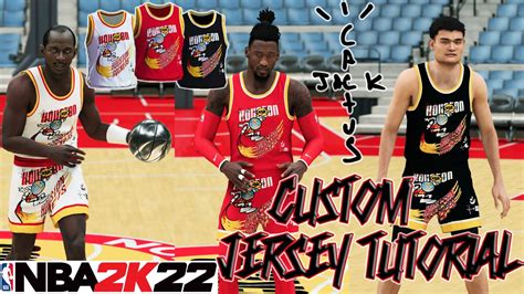 Houston Rockets Custom Jersey Tutorial Travis Scott Uniform Nba K