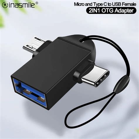 Convertidor De Cable Tipo C Macho A Usb Hembra Para Tel Fono M Vil