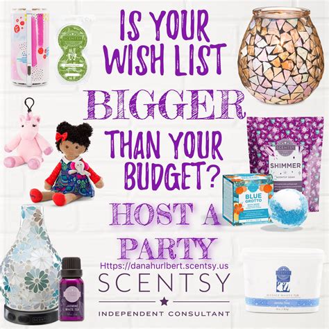 Scentsy Wishlist Host A Party Scentsy