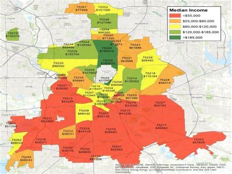 Map Of Dallas Cities Hazel Korella