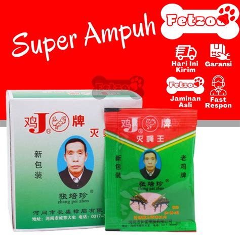 Jual Racun Basmi Lalat Zhang Pei Zhen Obat Umpan Serbuk Usir Anti Laler