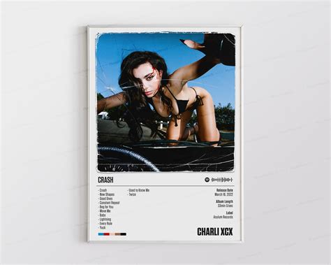 Charli XCX Posters / Crash Poster / Album Cover Poster Poster - Etsy