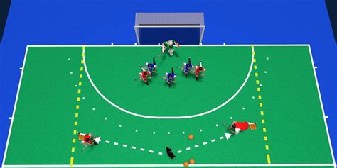 4v3 scoring game | Hockey Training