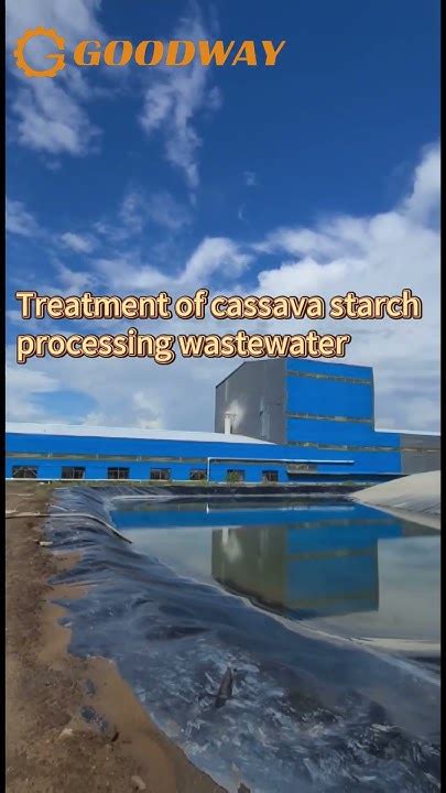 Wastewater Treatment In Cassava Starch Processing Plants Youtube