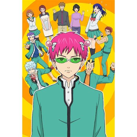 Jual Poster The Disastrous Life Of Saiki Kusuo Anime X Cm Shopee