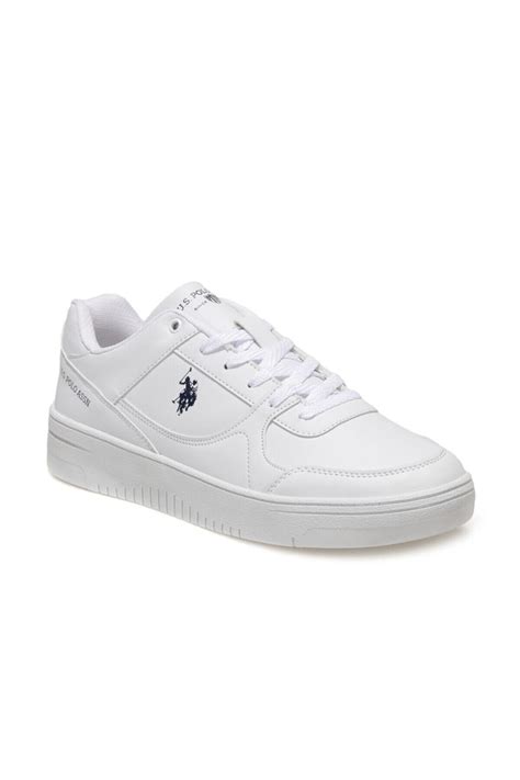 U S Polo Assn Lee Beyaz Erkek Sneaker Ayakkab Fiyat