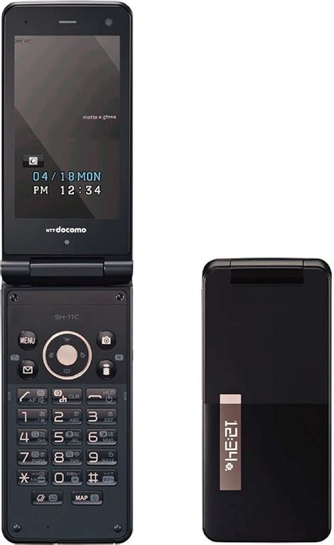 Amazon docomo STYLE series SH 11C Black 携帯電話本体 通販