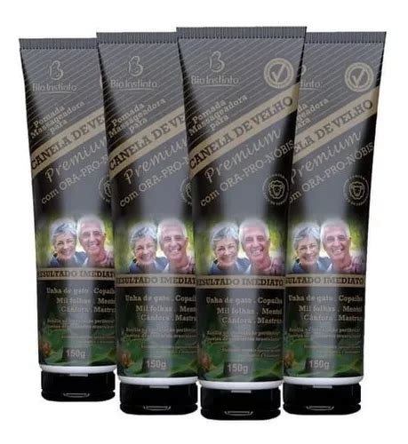 Kit C 12 pomadas premium de canela vieja con fragancia Ora Pro Nóbis