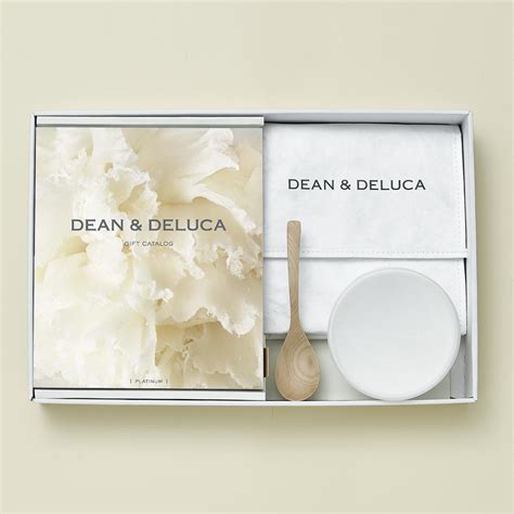 Deananddeluca カタログ ランチバッグセット（ホワイト）ディーンアンドデルーカ・プラチナ