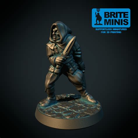 Brite Minis Rogue D Printable Miniatures For Tabletop Roleplaying