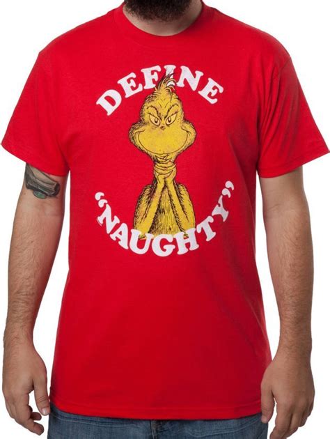 Naughty Grinch T Shirt The Shirt List Grinch Shirts Grinch Christmas Naughty Christmas