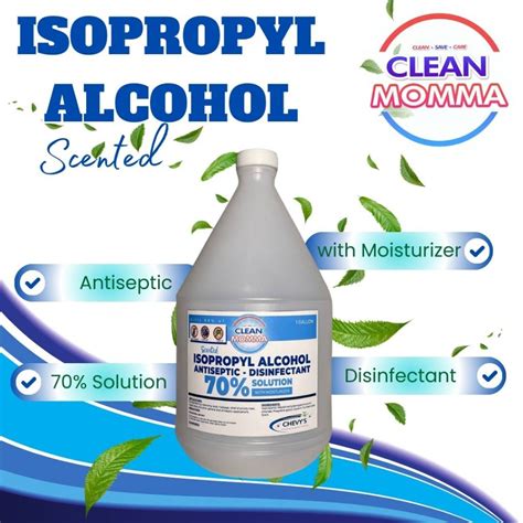 Isopropyl Alcohol 1 Gallon Scented 70 Isopropyl Alcohol Solution