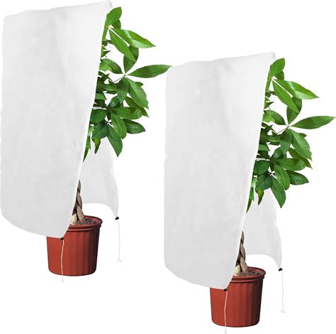 Sosayet Voile Hivernage Plante Lot De 3 Housse Hivernage Plante Cordon