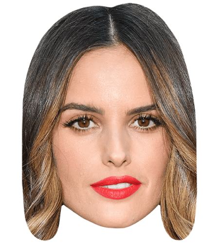 Izabel Goulart Lipstick Maske Aus Karton Celebrity Cutouts