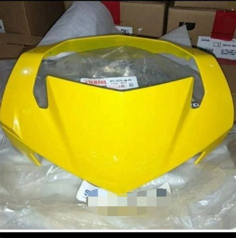 Jual Visor Batok Atas Stang Mxking Mx King Kuning Metalic Asli