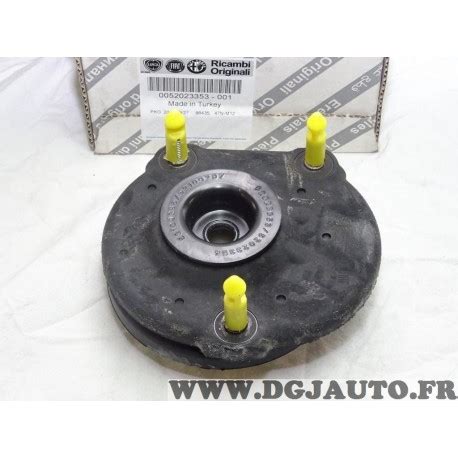 Butée amortisseur suspension avant droite Fiat 52023353 pour fiat doblo