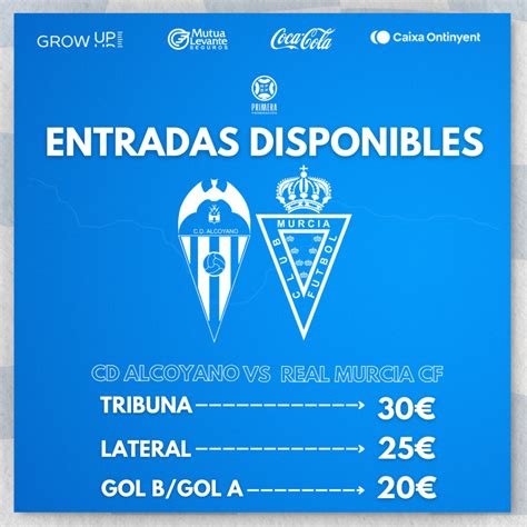 Entradas Real Murcia Cf Cd Alcoyano