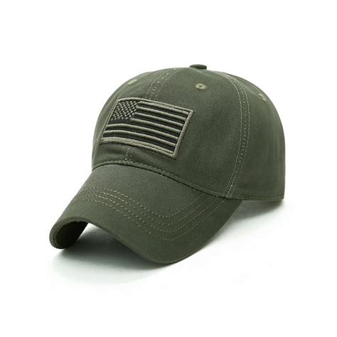 Mens Outdoor Army Military Hat Baseball Snapback Sports Cargo Casual