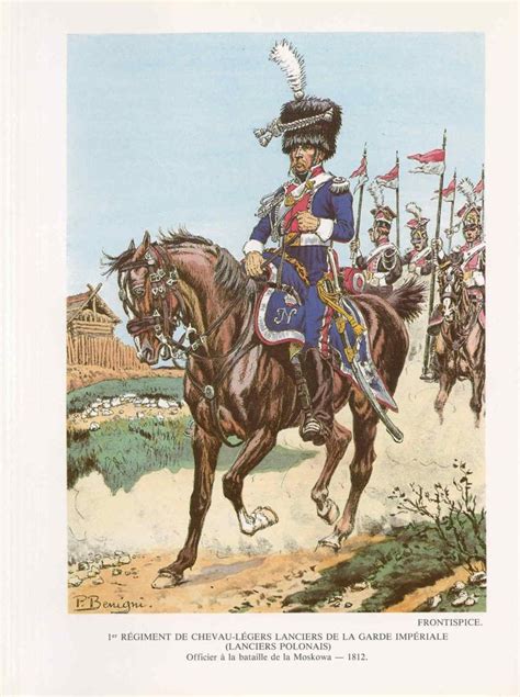 French Imperial Guard 1st Regiment Chevau Legers Laciers Polonais