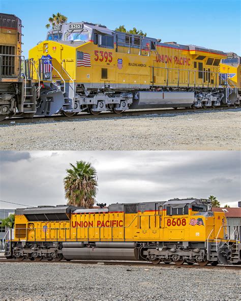 Union Pacifics New Paint Scheme Trains